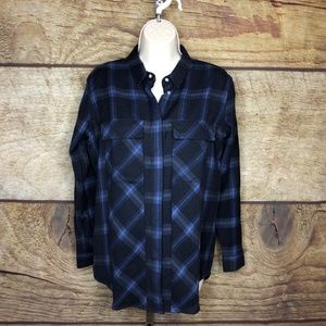 ASH Studio Paris 38/8 Current Shirt Navy Flannel